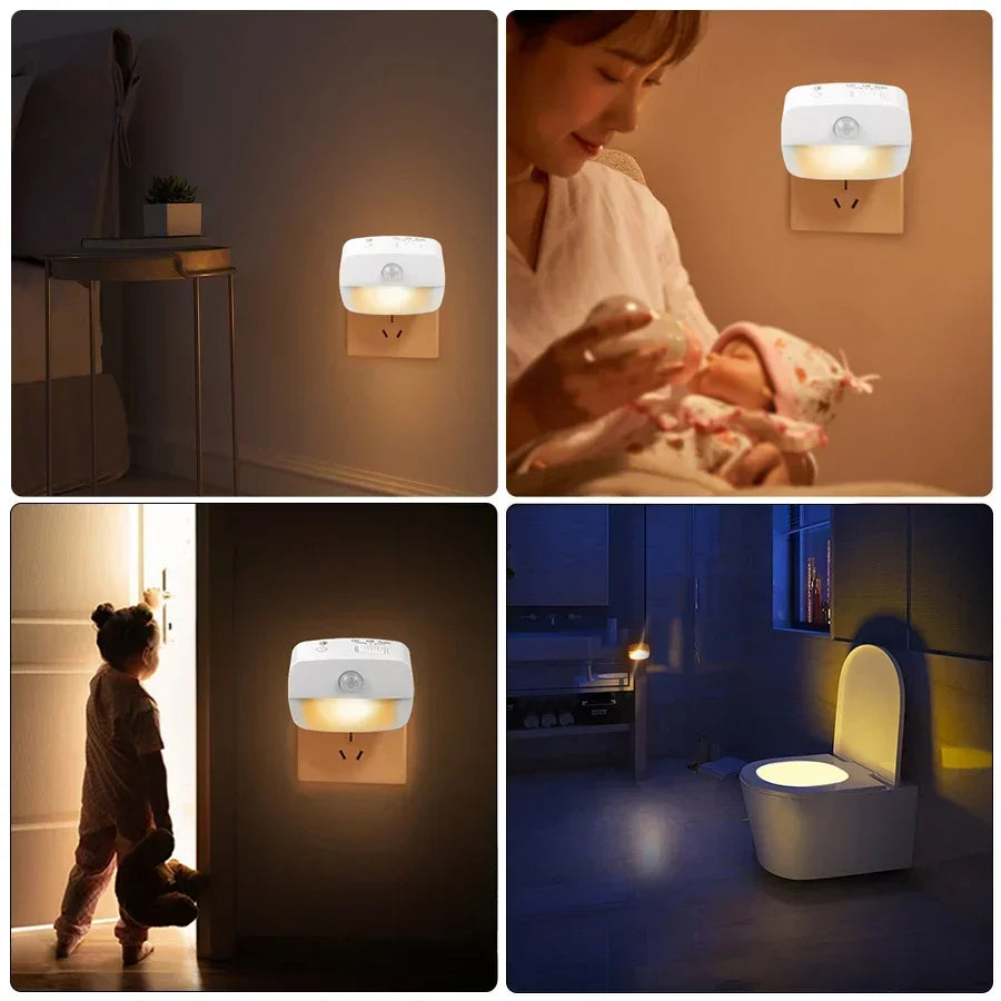 Plug-In Motion Sensor Night Light