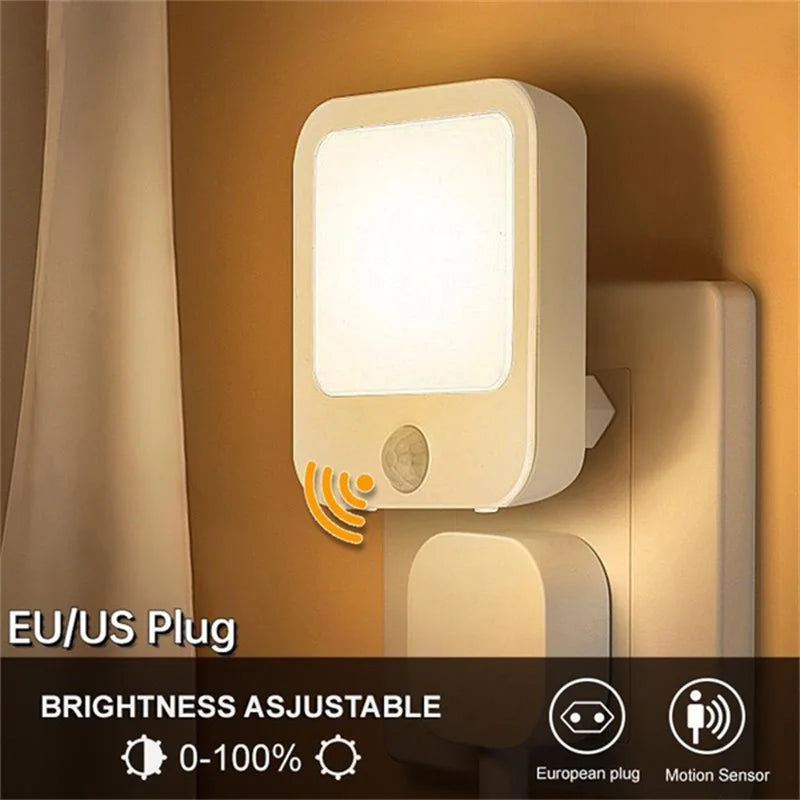Dimmable Motion Sensor Night Light (EU Plug)