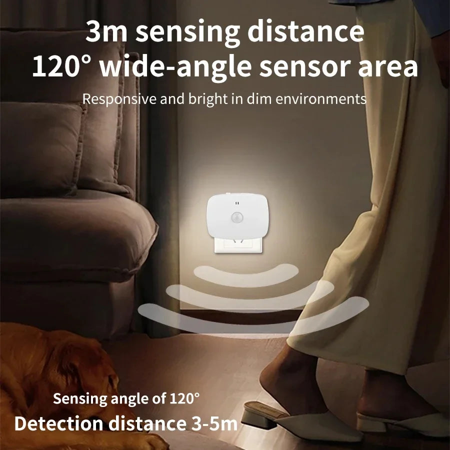 Plug-In Motion Sensor Night Light