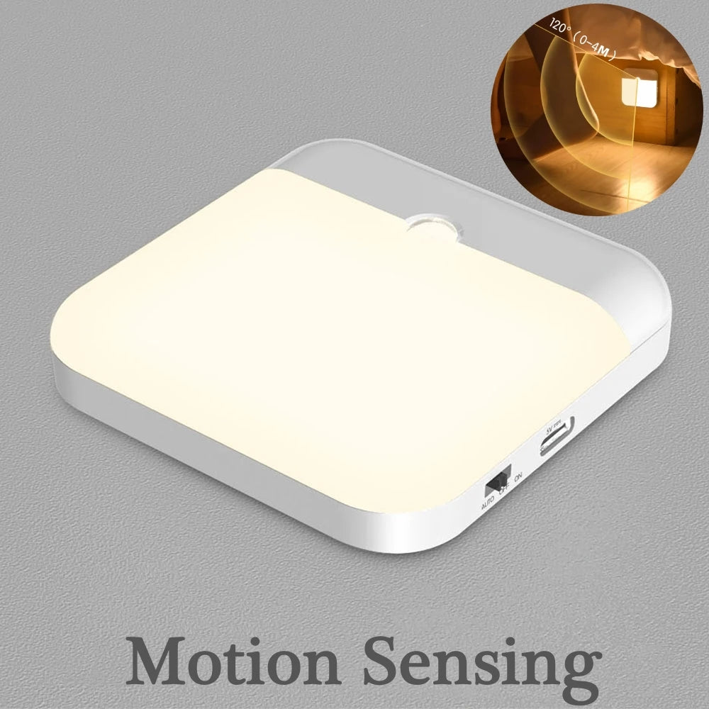 Smart Motion Sensor LED Light-Automatic Night L amp
