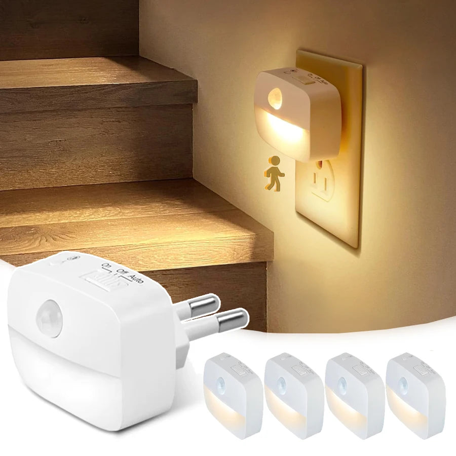 Plug-In Motion Sensor Night Light